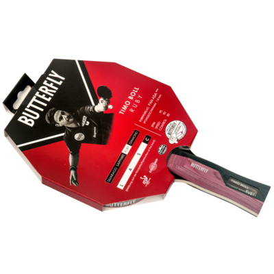Raquete de tênis de mesa Butterfly Timo Boll Ruby