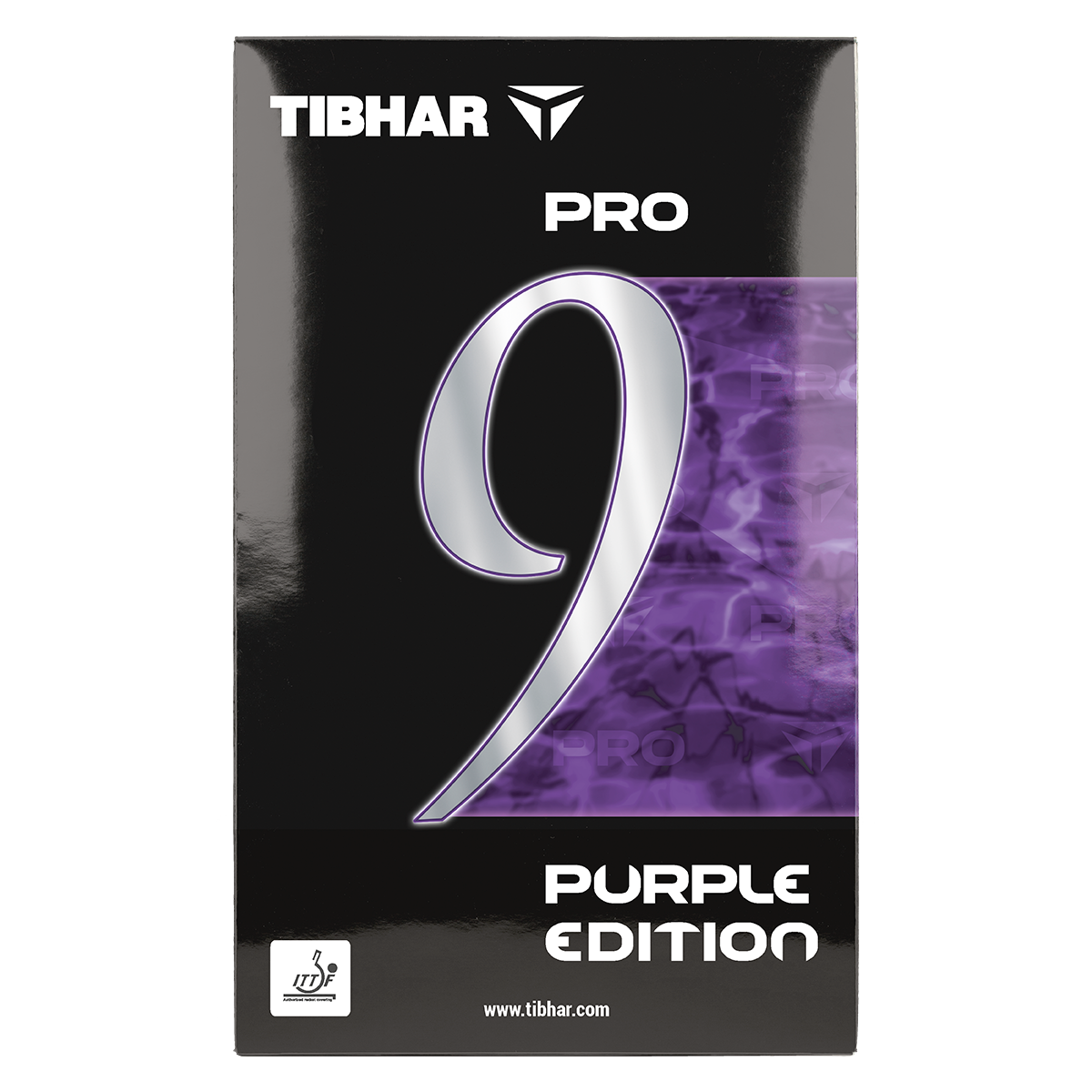 Raquete de tênis de mesa Tibhar Pro Purple Edition